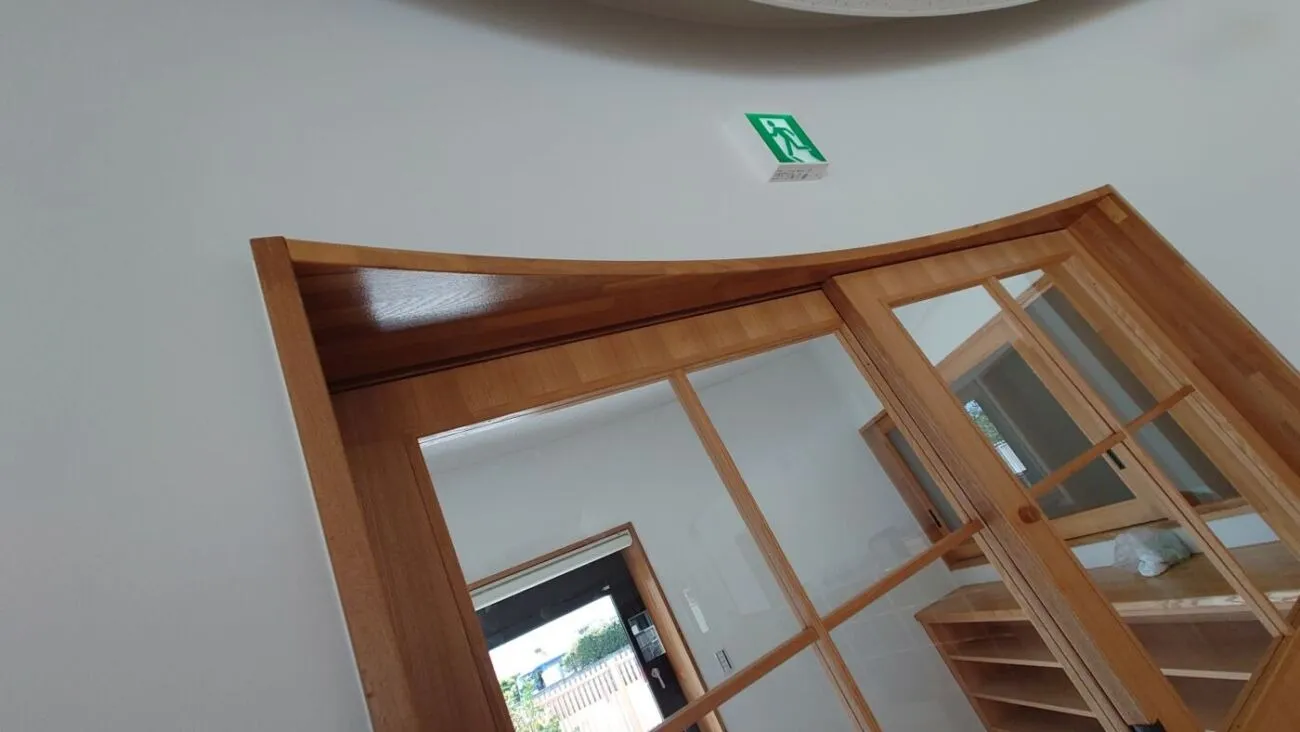 陽だまりの家保育園枠建具