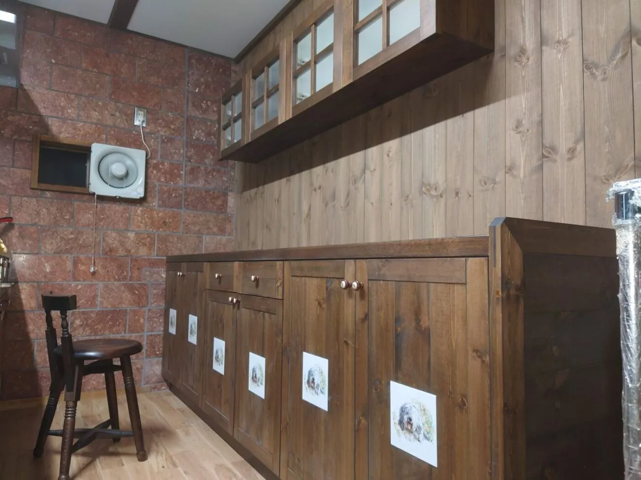 ログハウス改修工事